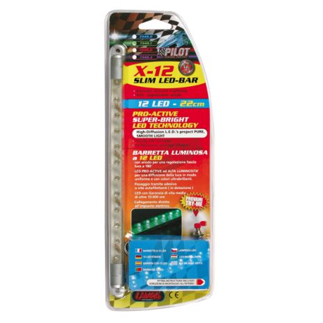 ΛΑΜΠΑ ΜΕ 12 LED (22cm) Auto Moto Tyres 