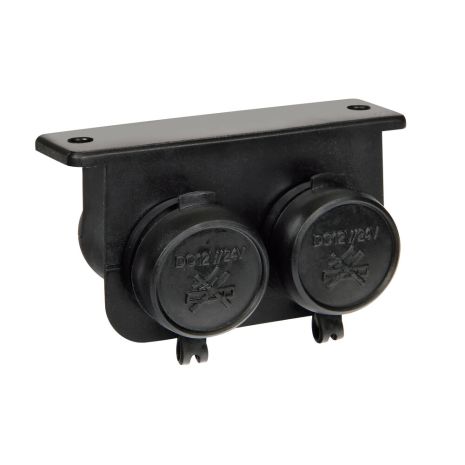 ΔΙΠΛΗ ΠΡΙΖΑ ΑΝΑΠΤΗΡΑ ΜΕ ΒΑΣΗ ΚΑΙ ΚΑΠΑΚΙΑ 12/24V Auto Moto Tyres 