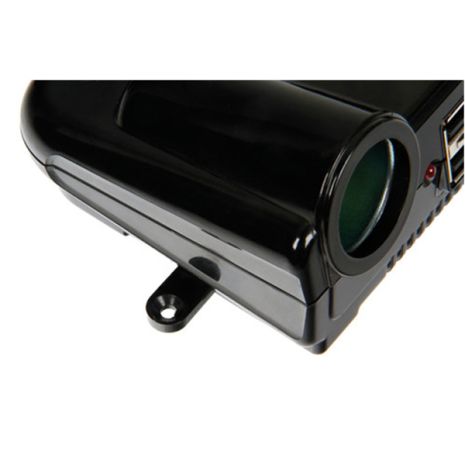 ΑΝΤΑΠΤΟΡΑΣ 2ΠΛΟΣ ΑΝΑΠΤΗΡΑ + 2USB 12/24V Auto Moto Tyres 