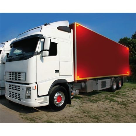 ΦΩΣ ΦΟΡΤΗΓΟΥ 2LED ΠΟΡΤΟΚΑΛΙ 24V 100mm Auto Moto Tyres 