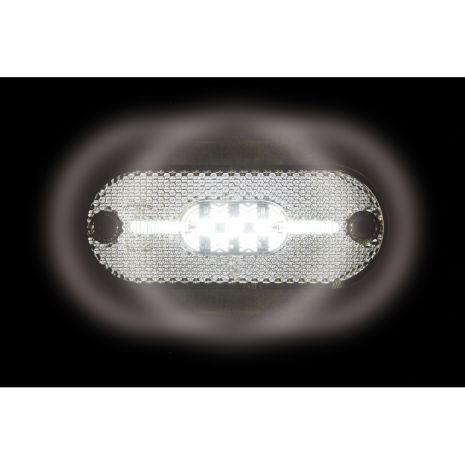 ΦΩΣ ΟΓΚΟΥ ΦΟΡΤΗΓΟΥ 24V 5LED 108x44mm ΛΕΥΚΟ ΑΔΙΑΒΡΟΧΟ LAMPA -1ΤΕΜ. Auto Moto Tyres 
