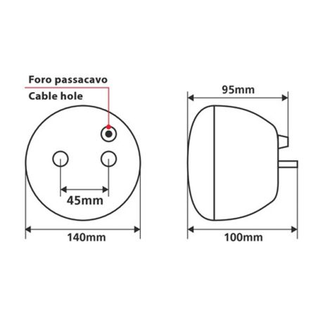 ΦΑΝΑΡΙ ΠΙΣΙΝΟ ΜΕ 20LED ΣΤΡΟΓΓΥΛΟ 10ΜΜ Auto Moto Tyres 