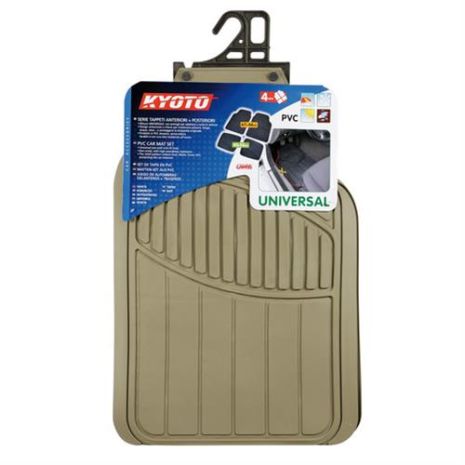 Πατάκια KYOTO UNIVERSAL Λάστιχο Μπεζ Auto Moto Tyres 
