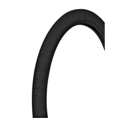 ΚΑΛΥΜΜΑ ΤΙΜΟΝΙΟΥ COTTON WHEEL ΜΑΥΡΟ ΧΡΩΜΑ ME ΒΑΜΒΑΚΕΡΗ ΕΠΕΝΔΥΣΗ ΑΟΣΜΟ ΟΙΚΟΛΟΓΙΚΟ/ ΜΗ ΤΟΞΙΚΟ/ ΑΝΑΚΥΚΛΩΣΙΜΟ ΥΛΙΚΟ Auto Moto Tyres 