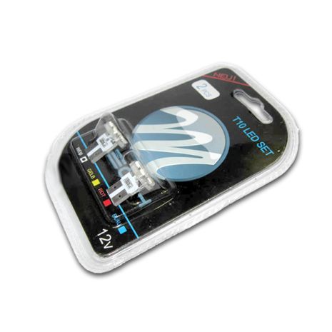 Λαμπά W5W 8xSMD 3528 12V Λευκή 2τεμ Auto Moto Tyres 