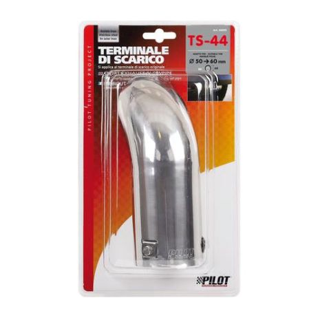 ΑΚΡΟ ΕΞΑΤΜΙΣΗΣ TS-44 Φ 50-60mm - ΣΤΡΟΓΓΥΛΟ ΛΟΞΟ Auto Moto Tyres 