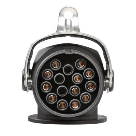 ΑΝΤΑΠΤΟΡΑΣ ΔΙΠΛΟΣ ΦΟΡΤΗΓΟΥ 24V 24N-S/15ΠΟΛΩΝ ΜΕ ΚΑΛΩΔΙΟ ΣΠΥΡΑΛ 4.5m ERICH JAEGER Auto Moto Tyres 