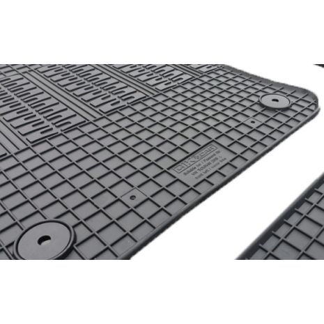 ΜΑΡΚΕ ΠΑΤΑΚΙΑ ΣΕ ΣΚΑΦΗ ΛΑΣΤΙΧΟ ΓΙΑ VW TOURAN 5ΘΕΣΙΟ 2015+ ΣΕ ΜΑΥΡΟ ΧΡΩΜΑ ΜΕ ΚΟΥΜΠΩΜΑΤΑ CIK - 4 ΤΕΜ. Auto Moto Tyres 