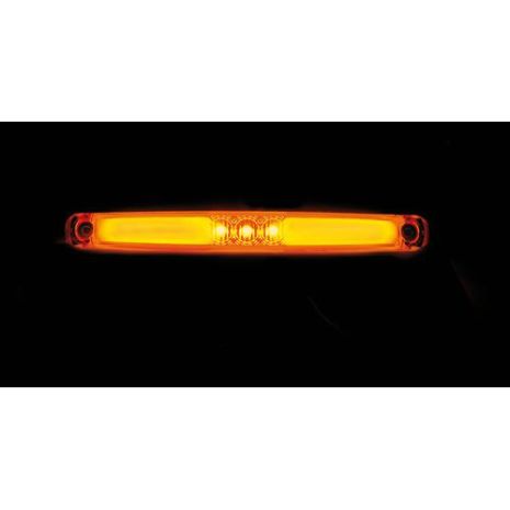 ΦΩΣ ΘΕΣΕΩΣ 12/24V 13LED NEON EFFECT 17cm ΠΟΡΤΟΚΑΛΙ ΑΔΙΑΒΡΟΧΟ Auto Moto Tyres 