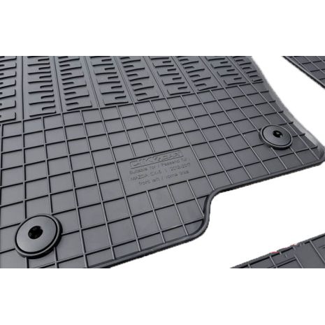 ΜΑΡΚΕ ΠΑΤΑΚΙΑ ΣΕ ΣΚΑΦΗ ΛΑΣΤΙΧΟ ΓΙΑ MAZDA CX5 2012-2017 ΣΕ ΜΑΥΡΟ ΧΡΩΜΑ ΜΕ ΚΟΥΜΠΩΜΑΤΑ CIK - 4 ΤΕΜ. Auto Moto Tyres 