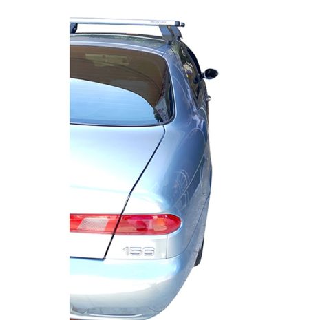 KIT ΜΕ ΜΠΑΡΕΣ ΟΡΟΦΗΣ ΓΙΑ ALFA ROMEO 156 SPORTWAGON 5D 2000-2005 ΑΛΟΥΜΙΝΙΟΥ TEMA MENABO (AL1-3360-FIX006G) - 2 ΤΕΜ. Auto Moto Tyres 