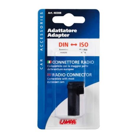 ΑΝΤΑΠΤΟΡΑΣ ΚΕΡΑΙΑΣ DIN/ISO (ΑΠΟ ΘΗΛΥΚΟ ΣΕ ΑΡΣΕΝΙΚΟ) Auto Moto Tyres 