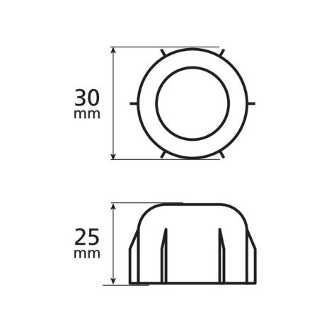 ΚΑΠΑΚΙΑ ΠΑΞΙΜΑΔΙΩΝ / ΜΠΟΥΛΟΝΙΩΝ ΦΟΡΤΗΓΟΥ TOP CAT ΜΑΥΡΑ ΣΤΡΟΓΓΥΛΑ 60 ΤΕΜ. Auto Moto Tyres 