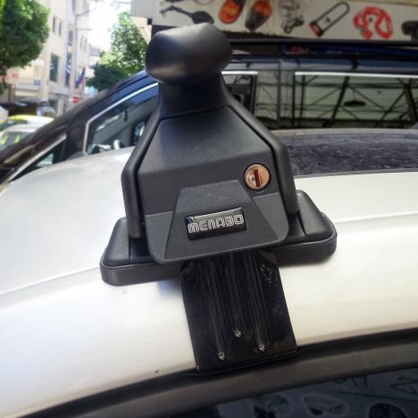 KIT ΜΕ ΜΠΑΡΕΣ ΟΡΟΦΗΣ ΓΙΑ VW BEETLE 3D 1998+ ΑΛΟΥΜΙΝΙΟΥ TEMA MENABO (AL1-3360-FIX016G)-2 ΤΕΜ. Auto Moto Tyres 