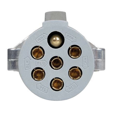 ΠΡΙΖΑ ΚΟΤΣΑΔΟΡΟΥ ΜΕΤΑΛΛΙΚΗ ΑΣΗΜΙ 24S 24V 7ΦΙΣ ISO 3731 ΘΗΛΥΚΗ Auto Moto Tyres 