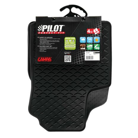 ΜΑΡΚΕ ΠΑΤΑΚΙΑ ΣΕ ΣΚΑΦΗ ΛΑΣΤΙΧΟ ΓΙΑ FIAT PANDA/PANDA CLASSIC 5D 09/2003-01/2012 PILOT ECO GOMMA STYLE Α (ΜΕ ΚΟΥΜΠΩΜΑΤΑ) LAMPA - 4 ΤΕΜ. Auto Moto Tyres 