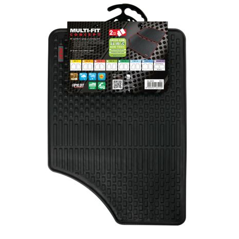 ΠΑΤΑΚΙΑ ΛΑΣΤΙΧΟ MULTI-FIT CUSTOM SC-3 (49x70cm ΟΔΗΓΟΥ/ 49x70cm ΣΥΝΟΔΗΓΟΥ) ΜΗ ΤΟΞΙΚΟ ΥΛΙΚΟ LAMPA - 2 ΤΕΜ. Auto Moto Tyres 