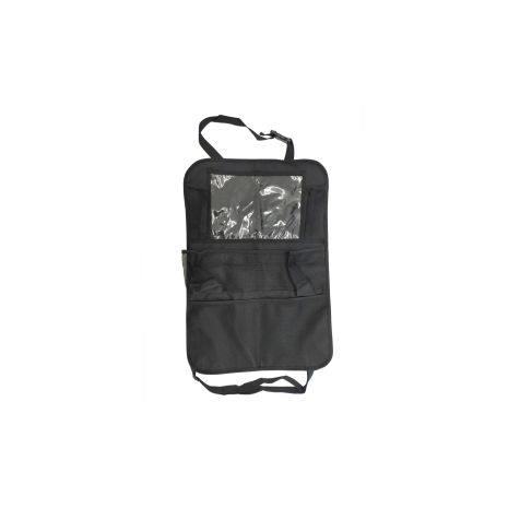 ΘΗΚΕΣ ΠΛΑΤΗΣ ΚΑΘΙΣΜΑΤΟΣ ORGANIZER ΜΑΥΡΟ ΜΕ ΘΗΚΗ TABLET 10'' ΚΑΙ 7 ΘΗΚΕΣ 61x41cm Auto Moto Tyres 