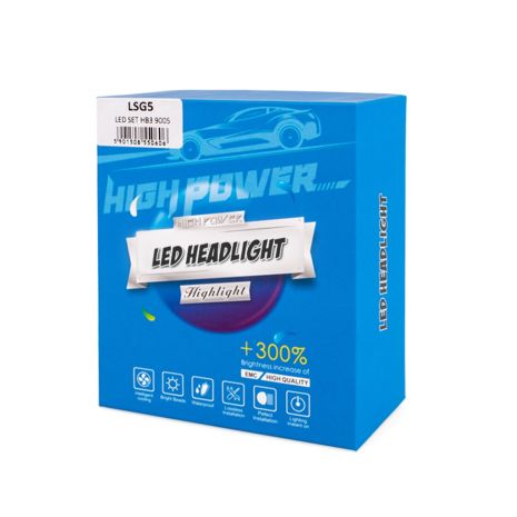HΒ3 9005  12>24V 6.500K 5.000lm 50W CSP1860 LED LSG SERIES +300% KIT M-TECH - 2 ΤΕΜ. Auto Moto Tyres 