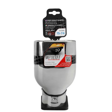 ΑΚΡΟ (ΜΠΟΥΚΑ) ΕΞΑΤΜΙΣΗΣ ΠΛΑΚΕ TS-74 41>73mm (ΜΗΚΟΣ: 200mm / ΦΑΡΔΟΣ: 123mm ) LAMPA - 1 TEM. Auto Moto Tyres 