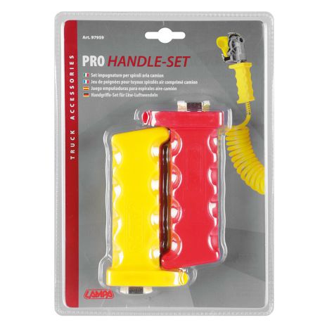 ΧΕΙΡΟΛΑΒΗ ΓΙΑ ΧΟΥΦΤΕΣ ΑΕΡΟΣ (ΠΑΛΜ ΖΕΥΞΗΣ) ΦΟΡΤΗΓΟΥ ΕΡΓΟΝΟΜΙΚΗ M16 ΚΟΚΚΙΝΟ/ΚΙΤΡΙΝΟ PRO-HANDLΕ LAMPA - 2 TEM. Auto Moto Tyres 