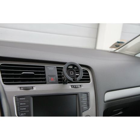 Μαγνητική Βάση Στήριξης Κινητού Mag Pro Airvent της σειράς Optiline για Ίσιους Αεραγωγούς Αυτοκινήτου με 34 μαγνήτες και 2 αυτοκόλλητα, μεταλλικά δακτυλίδια Auto Moto Tyres 