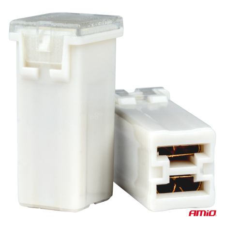 ΑΣΦΑΛΕΙΕΣ JapVal PAL ΜΙΝΙ 14mm ΘΗΛΥΚΕΣ 25A ΣΕ ΛΕΥΚΟ ΧΡΩΜΑ AMIO - 2 Τεμ. Auto Moto Tyres 