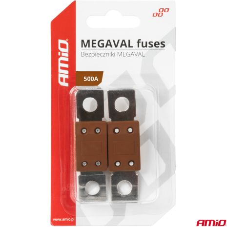 ΑΣΦΑΛΕΙΕΣ MEGAVAL 500A AMIO - 2 Τεμ. Auto Moto Tyres 