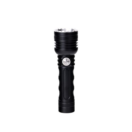 ΦΑΚΟΣ ΧΕΙΡΟΣ 1x10W 490lm IP65 140mm Φ40mm 5000mAh Li-ion TACTICAL LASER FLASHLIGHT M-TECH - 1 Τεμ. Auto Moto Tyres 