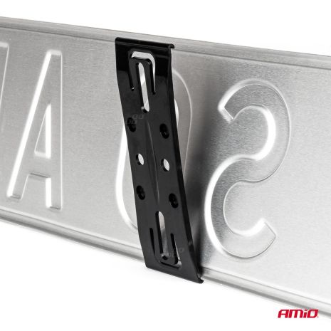 ΒΑΣΕΙΣ ΣΤΗΡΙΞΗΣ ΠΙΝΑΚΙΔΑΣ ΣΕ ΜΑΥΡΟ ΧΡΩΜΑ AMIO - 2 Τεμ. Auto Moto Tyres 