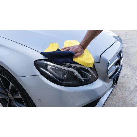 ΠΑΝΑΚΙ ΚΑΘΑΡΙΣΜΟΥ/ΣΤΕΓΝΩΜΑΤΟΣ BEE ΔΙΠΛΗΣ ΟΨΕΩΣ ΑΠΟ ΜΙΚΡΟΙΝΕΣ (MICROFIBRE) 30x40cm LAMPA - 1 ΤΕΜ. Auto Moto Tyres 
