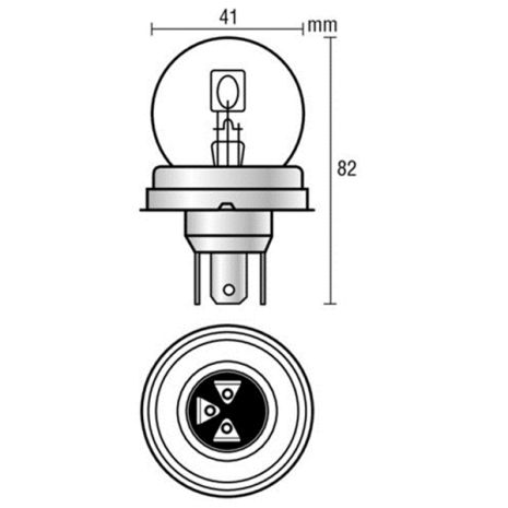 R2 ΑΛΟΓΟΝΟΥ 12V 45/40W P45t ΑΣΥΜΜΕΤΡΗ Auto Moto Tyres 