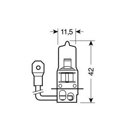 H3 ΑΛΟΓΟΝΟΥ 12V/55W PK22s Auto Moto Tyres 