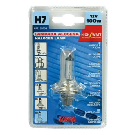 H7 ΑΛΟΓΟΝΟΥ 12V/100W 57mm PX26d Auto Moto Tyres 