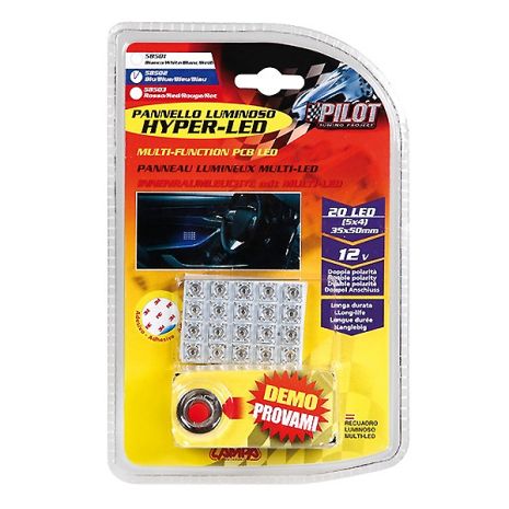 ΠΛΑΦΟΝΙΕΡΑ ΜΕ 20 LED (35x50mm) Auto Moto Tyres 