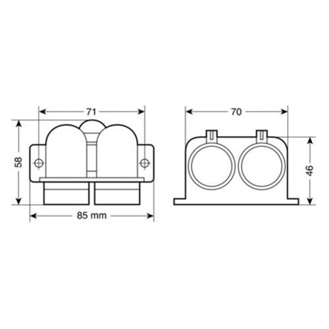 ΔΙΠΛΗ ΠΡΙΖΑ ΑΝΑΠΤΗΡΑ ΜΕ ΒΑΣΗ ΚΑΙ ΚΑΠΑΚΙΑ 12/24V Auto Moto Tyres 