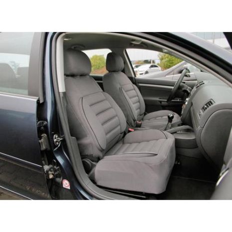 Καλύμματα Καθισμάτων DE-LUXE SPORT EDITION 2τεμ. Γκρι Auto Moto Tyres 