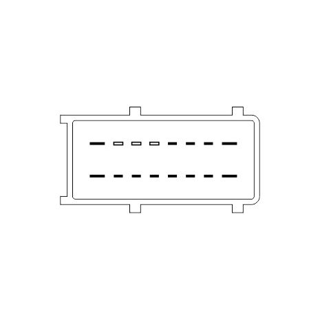 Διακόπτης για PEUGEOT 207 / CITROEN C3 PICASSO 13 επαφ Auto Moto Tyres 