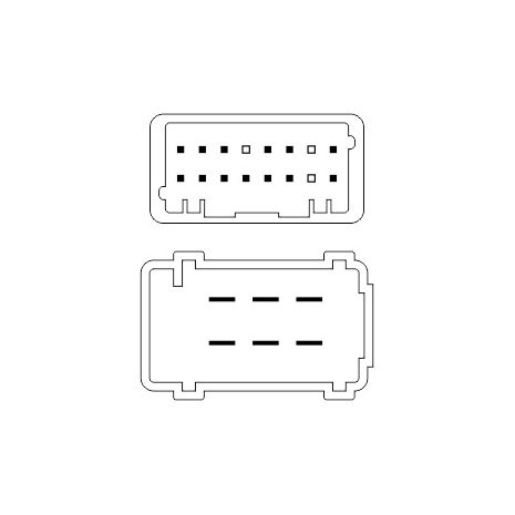 Διακόπτης τύπου RENAULT FLUENCE / MEGANE III 19 επαφών Auto Moto Tyres 