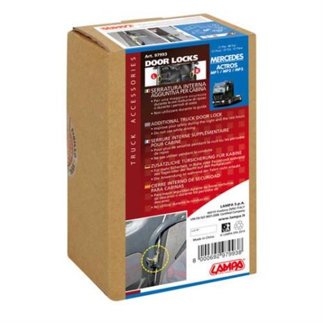 Πρόσθετες Εσωτερικές Κλειδαριές Πόρτας 2 τεμ. για Mercedes Actros MP1 / MP2 / MP3 Auto Moto Tyres 