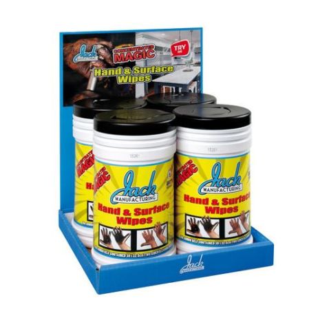 Υγρομάντηλα Χεριών JACK HANDΚΑΙ SURFACES 110τεμ Auto Moto Tyres 