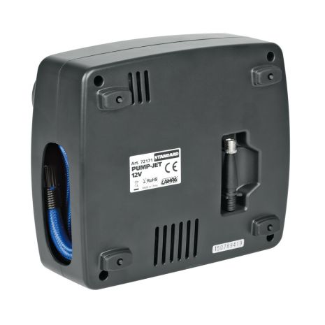 ΚΟΜΠΡΕΣΕΡ ΑΕΡΑ ΕΛΑΣΤΙΚΩΝ 12V 450ml ΜΕ ΥΓΡΟ ΕΠΙΣΚΕΥΗΣ 450ml ΜΑΝΟΜΕΤΡΟ ΚΑΙ ΜΕΤΡΗΤΗ ΠΙΕΣΗΣ (ΧΡΟΝΟΣ 7min) Auto Moto Tyres 