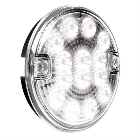 ΦΩΣ ΦΟΡΤΗΓΟΥ ΠΙΣΩ 12/24V 14LED ΔΙΑΦΑΝΟ ΣΤΡΟΓΓΥΛΟ 140mm 1ΤΕΜ. Auto Moto Tyres 
