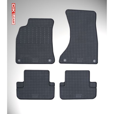 ΜΑΡΚΕ ΠΑΤΑΚΙΑ ΣΕ ΣΚΑΦΗ ΛΑΣΤΙΧΟ ΓΙΑ AUDI A4 2008-2012 / A5 2007-2015 / S5 2007-2015 ΣΕ ΜΑΥΡΟ ΧΡΩΜΑ ΜΕ ΚΟΥΜΠΩΜΑΤΑ CIK - 4 ΤΕΜ. Auto Moto Tyres 