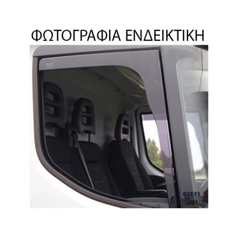ΑΝΕΜΟΘΡΑΥΣΤΕΣ ΓΙΑ NISSAN CABSTAR F23 1994-2007 ΖΕΥΓΑΡΙ ΦΟΡΤΗΓΟΥ ΑΠΟ ΕΥΚΑΜΠΤΟ ΦΙΜΕ ΠΛΑΣΤΙΚΟ HEKO - 2 ΤΕΜ. Auto Moto Tyres 