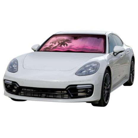 ΕΣΩΤΕΡΙΚΗ ΗΛΙΟΠΡΟΣΤΑΣΙΑ ΠΑΡΜΠΡΙΖ PREMIUM PALM BEACH SUNSET (68 Χ 147 cm) Auto Moto Tyres 