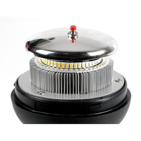 ΦΑΡΟΣ RL-9 12V/24V 3 ΧΡΗΣΕΩΝ 45LED ΒΙΔΩΤΟΣ ΕΛΑΣΤΙΚΟΣ ΠΟΡΤΟΚΑΛΙ 221x130mm Auto Moto Tyres 