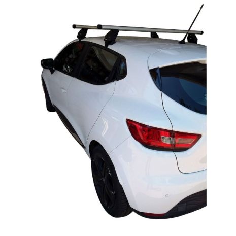 KIT ΜΕ ΜΠΑΡΕΣ ΟΡΟΦΗΣ ΓΙΑ RENAULT CLIO COLLECTION 5D 2012-2016 ΑΛΟΥΜΙΝΙΟΥ TEMA MENABO (AL2 - 3360/MB - FIX051G) - 2 ΤΕΜ. Auto Moto Tyres 