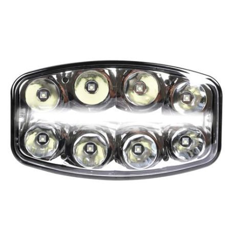 ΠΡΟΒΟΛΕΑΣ PLUTON NOVA 10-30V 18CREE LED 64W 6500lm ΚΑΡΦΙ ΜΕ NEON ΘΕΣΕΩΣ 245x170x89mm 1ΤΕΜ. Auto Moto Tyres 
