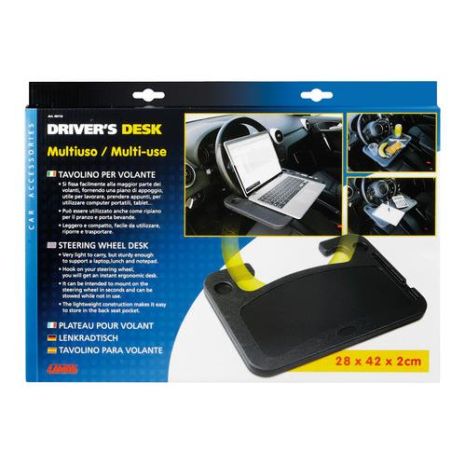 ΤΡΑΠΕΖΑΚΙ-ΚΡΕΜΑΣΤΗ ΒΑΣΗ ΣΤΗΡΙΞΗΣ LAPTOP DRIVERS DESK 2 ΟΨΕΩΝ (28x42x2 cm) Auto Moto Tyres 